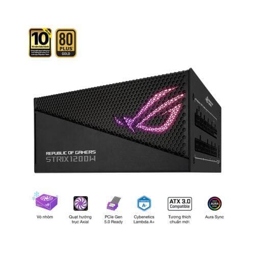 Nguồn ASUS ROG STRIX 1200G Aura Gaming