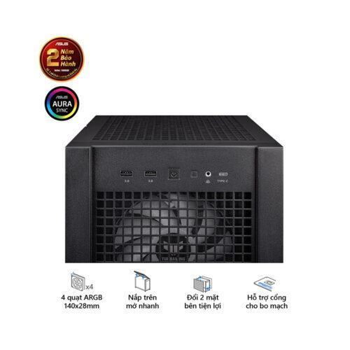 Vỏ Case Asus TUF Gaming GT302 ARGB Black (eATX/Full Tower/ Màu Đen)