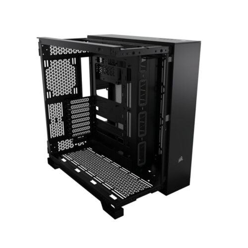 Vỏ máy tính Corsair 6500D Airflow Tempered Glass Black