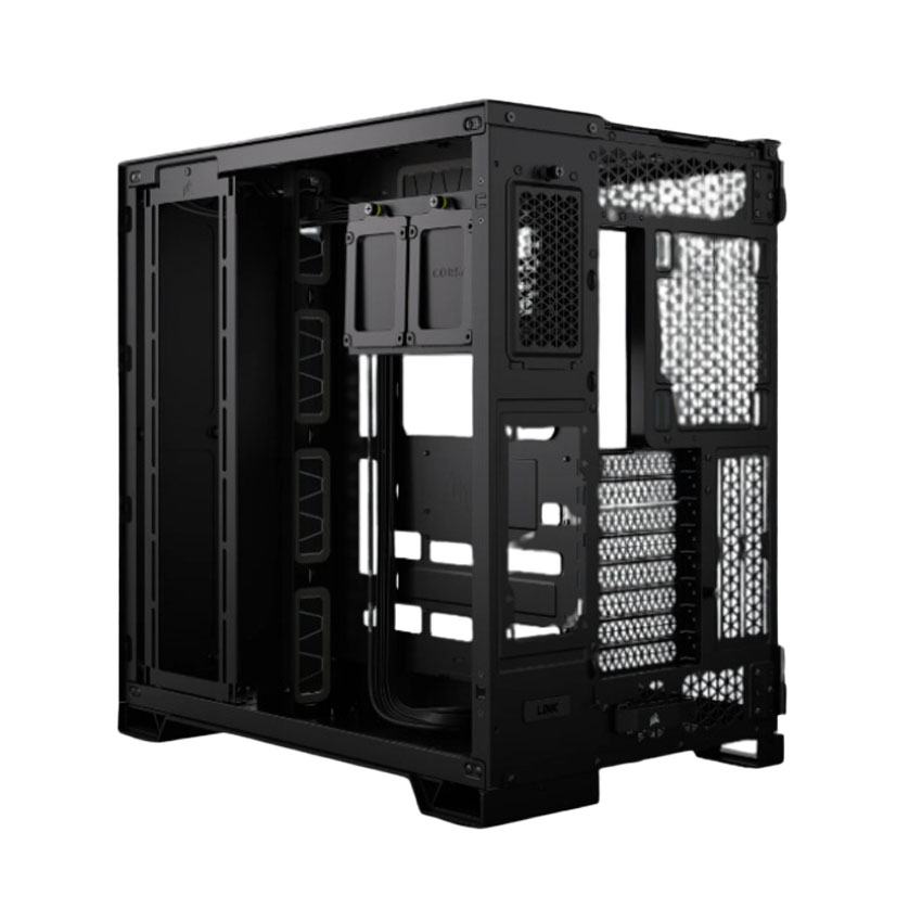Vỏ máy tính Corsair 6500X Airflow Tempered Glass Black