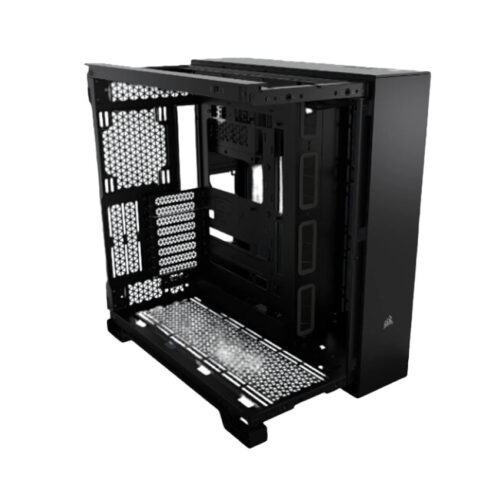 Vỏ máy tính Corsair 6500X Airflow Tempered Glass Black