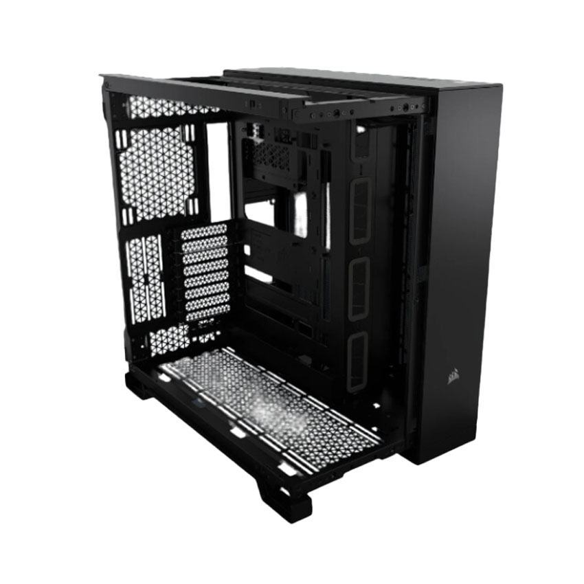 Vỏ máy tính Corsair 6500X Airflow Tempered Glass Black