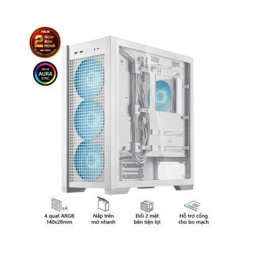 Vỏ Case Asus TUF Gaming GT302 ARGB White