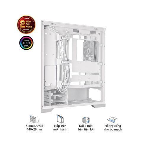 Vỏ Case Asus TUF Gaming GT302 ARGB White