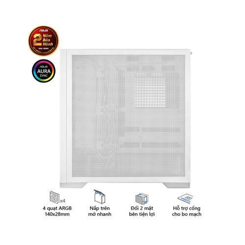 Vỏ Case Asus TUF Gaming GT302 ARGB White