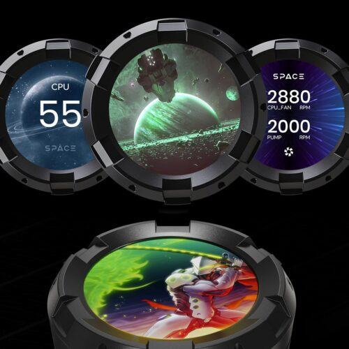 Tản nhiệt nước ID-COOLING SPACE SL360 XE ARGB (Rad 360mm/Quạt ARGB/Màu Đen) (