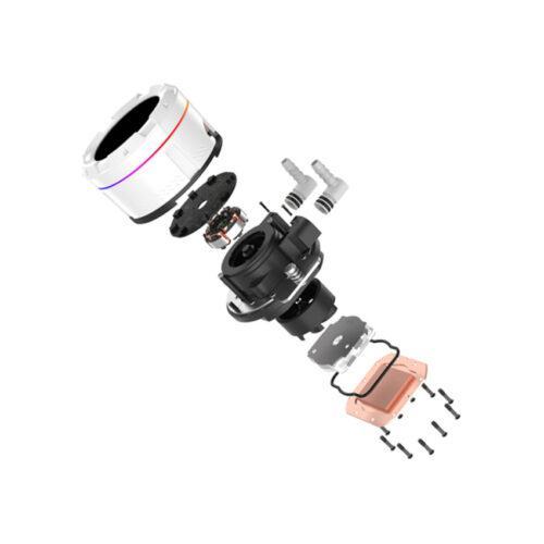 Tản nhiệt nước ID-COOLING SPACE SL360 XE ARGB WHITE (Rad 360mm/Quạt ARGB/Màu Trắng)