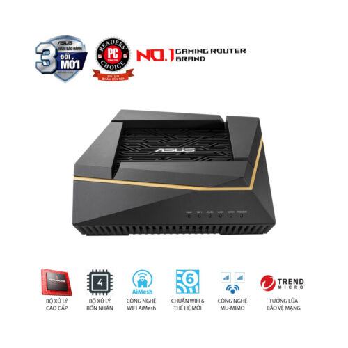 Bộ phát Wifi ASUS RT-AX92U (Wifi 6/Mesh/AX6100/2 Pack)