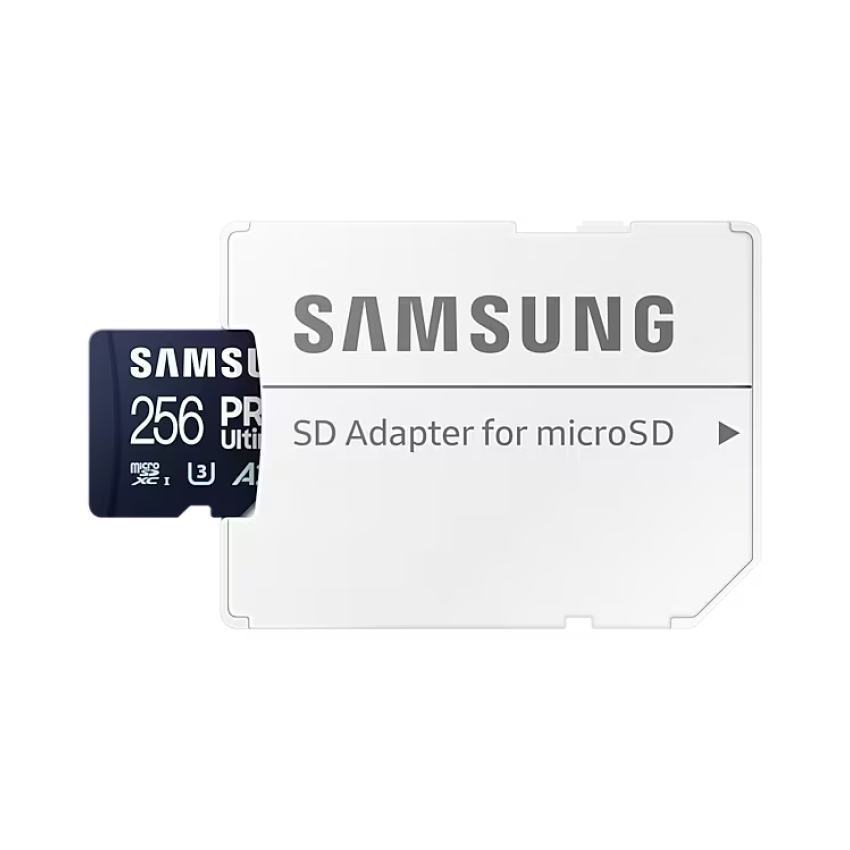 Thẻ nhớ MicroSD Samsung PRO Ultimate - 256GB Class3, U3, V30, A2 (