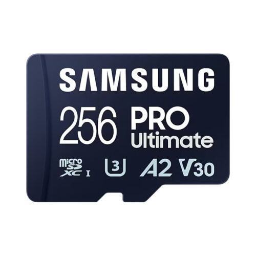 Thẻ nhớ MicroSD Samsung PRO Ultimate - 256GB Class3, U3, V30, A2 - Kèm Reader