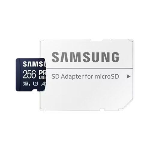 Thẻ nhớ MicroSD Samsung PRO Ultimate - 256GB Class3, U3, V30, A2 - Kèm Reader