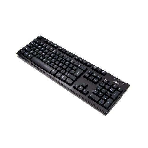 Bàn phím không dây Fuhlen L411W (Wireless 2.4Ghz/Đen)
