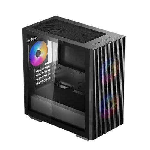 Vỏ Case DeepCool MATREXX 40 (mATX/Mid Tower/Màu Đen/1 Fan)