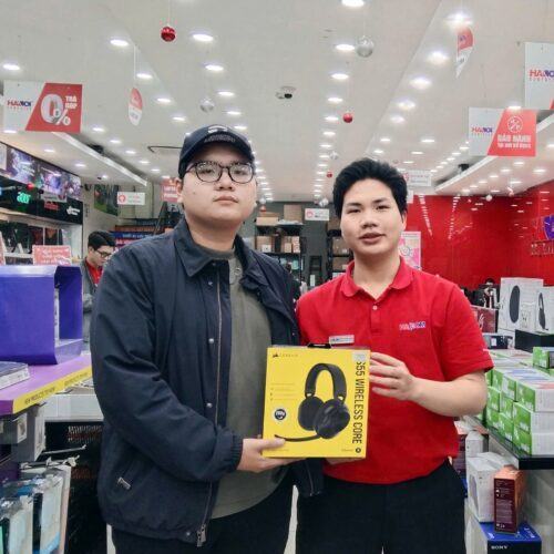 KHLMC Tai nghe Gaming Corsair HS35 Surround V2 Carbon (Jack 3.5mm / Adapter USB)