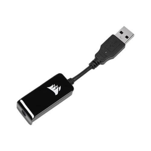 Tai nghe Gaming Corsair HS35 Surround V2 Carbon (Jack 3.5mm / Adapter USB)