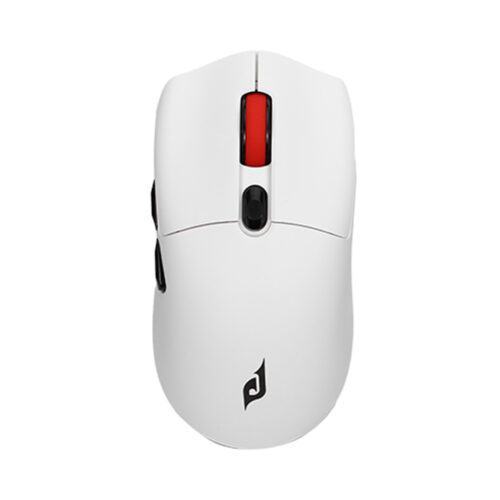 Chuột Gaming không dây Edra EM625X Trắng (Wireless 2.4Ghz/Bluetooth 5.0/Dây USB/RGB)