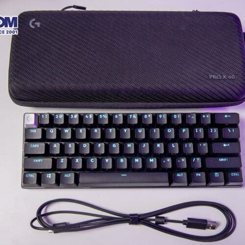 LMC Bàn phím cơ Logitech Pro X 60 Lightspeed Wireless Black