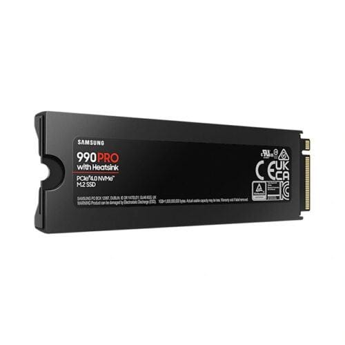 Ổ cứng SSD Samsung 990 PRO with Heatsink 4TB PCIe NVMe 4.0x4 (Đọc 7450MB/s - Ghi 6900MB/s) - (MZ-V9P1T0CW)