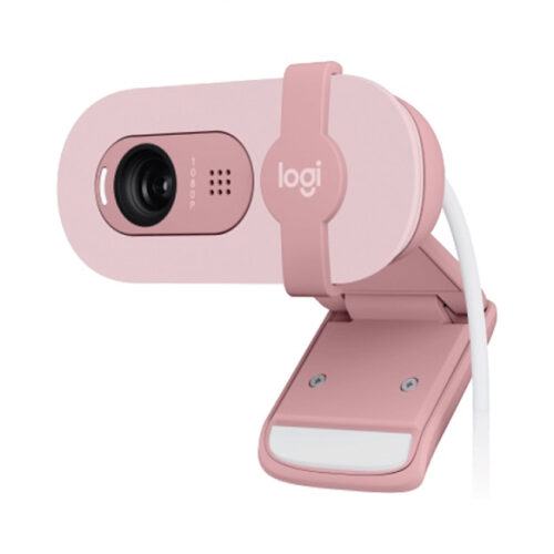 Webcam Logitech Brio 100 Full HD - Màu hồng
