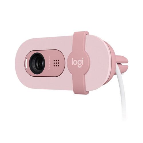 Webcam Logitech Brio 100 Full HD - Màu hồng