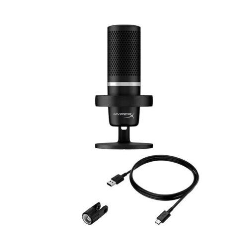 Microphone HP HyperX DuoCast RGB - Màu đen