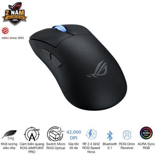 Chuột Gaming không dây Asus ROG Keris II Ace