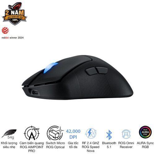 Chuột Gaming không dây Asus ROG Keris II Ace