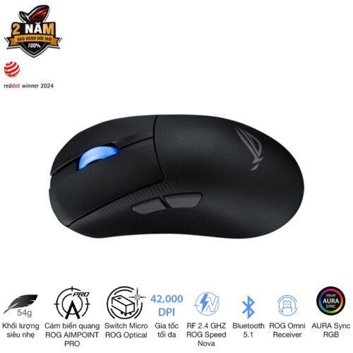 Chuột Gaming không dây Asus ROG Keris II Ace