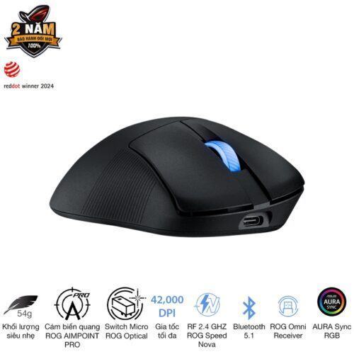 Chuột Gaming không dây Asus ROG Keris II Ace