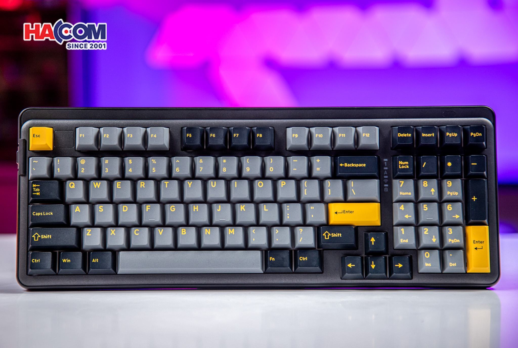 Bàn phím cơ DareU EK98 Pro Black Golden