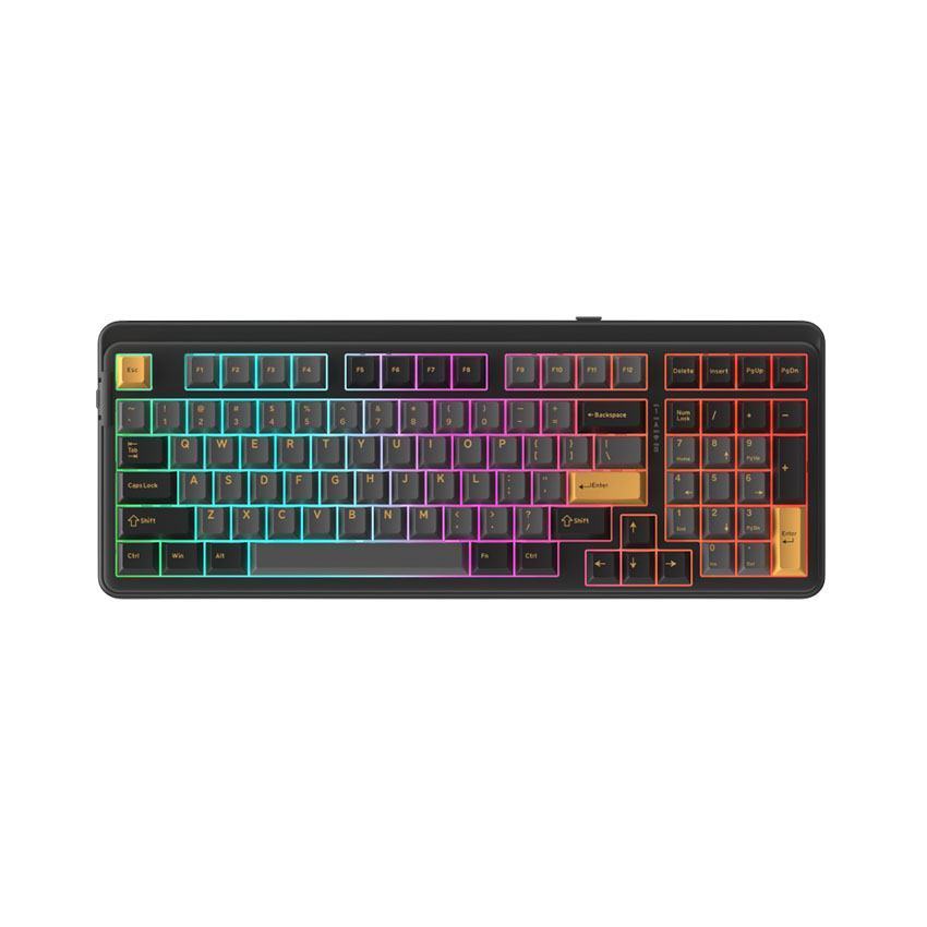 Bàn phím cơ DareU EK98 Pro Black Golden (3 Modes/PBT/RGB/Dream Switch)
