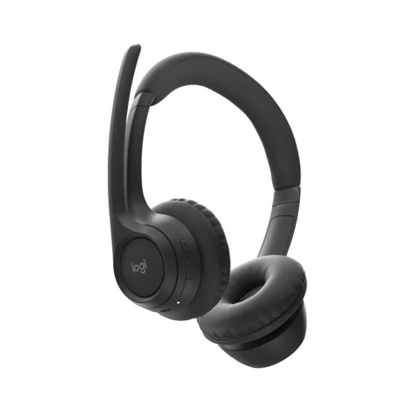 Tai nghe không dây Logitech Zone 300 Graphite (Bluetooth 5.3/Đen)