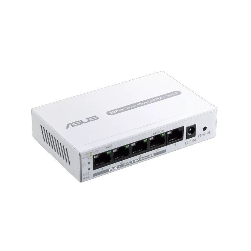 Switch PoE+ ASUS ExpertWiFi EBP15 5-Port GbE Smart Managed