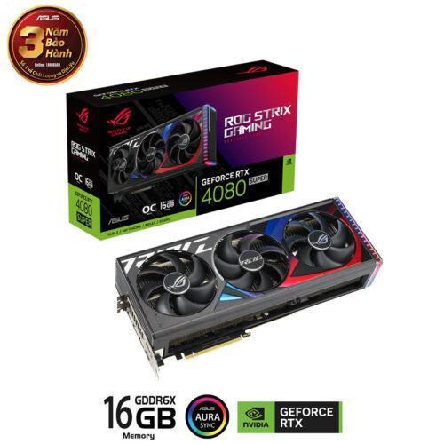 Card màn hình Asus ROG STRIX RTX 4080 SUPER-16G-GAMING