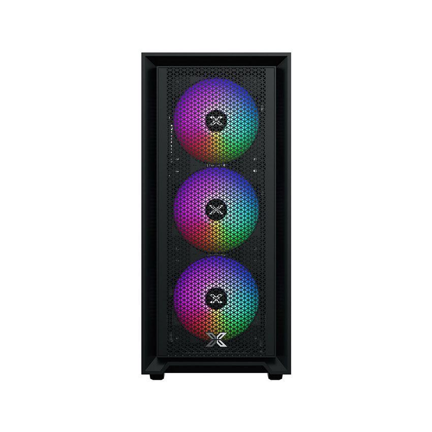 Vỏ case XIGMATEK SKY II 3F - EN44182 (ATX/Mid Tower/Màu Đen/3 fan ARGB)
