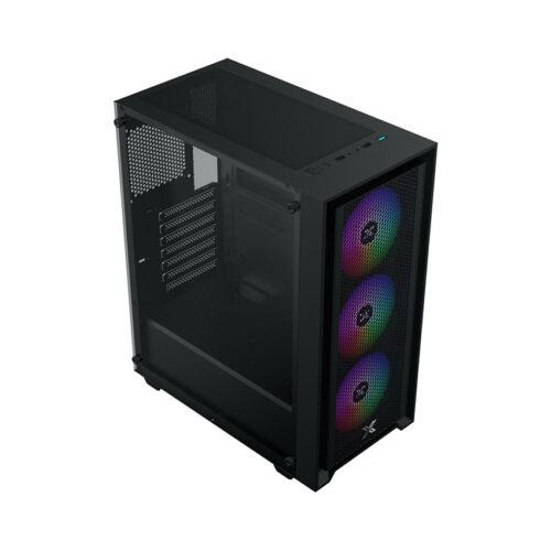 Vỏ case XIGMATEK SKY II 3F - EN44182 (ATX/Mid Tower/Màu Đen/3 fan ARGB)