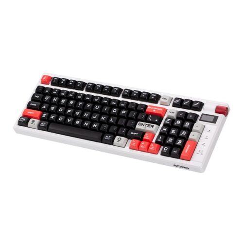 Bàn phím cơ không dây EDRA EK398 Pro (3 Mode/ABS/Edra Red Switch/RGB)
