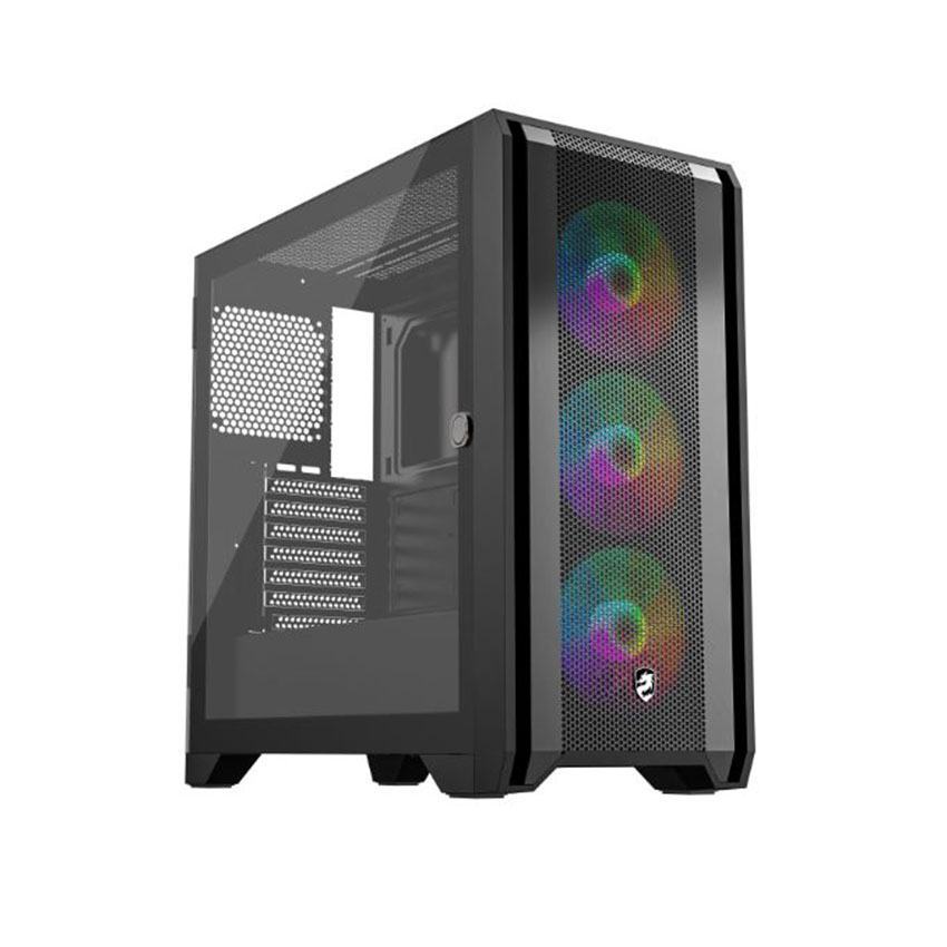 Vỏ Case VITRA TITAN R220 AIR Black (EATX/Màu Đen/3 fan)