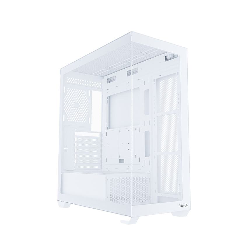 Vỏ Case VITRA ATLANTIS WX1 White (ATX/Màu Trắng)