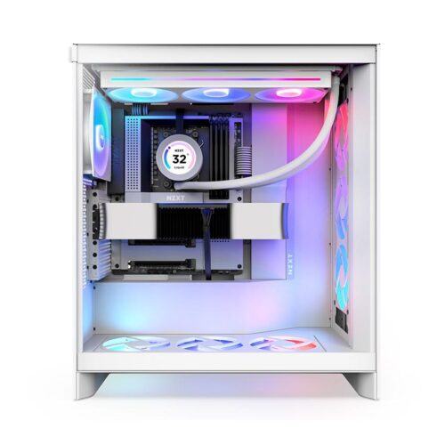 Vỏ máy tính NZXT H7 2024 FLOW RGB WHITE