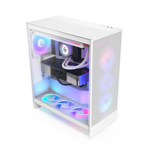 Vỏ máy tính NZXT H7 2024 FLOW RGB WHITE