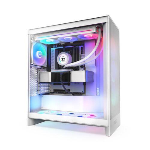 Vỏ máy tính NZXT H7 2024 FLOW RGB WHITE