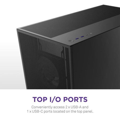 Vỏ máy tính NZXT H7 2024 FLOW RGB Black