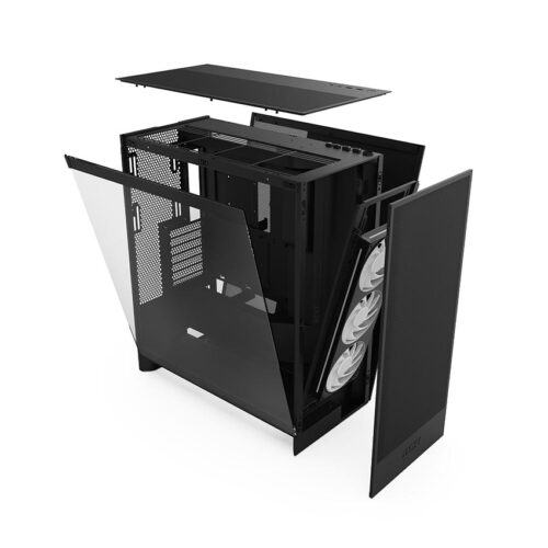Vỏ máy tính NZXT H7 2024 FLOW RGB Black