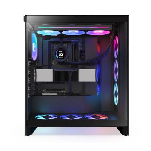 Vỏ máy tính NZXT H7 2024 FLOW RGB Black