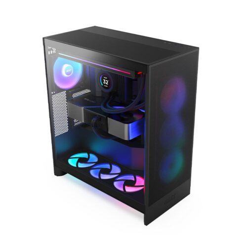 Vỏ máy tính NZXT H7 2024 FLOW RGB Black