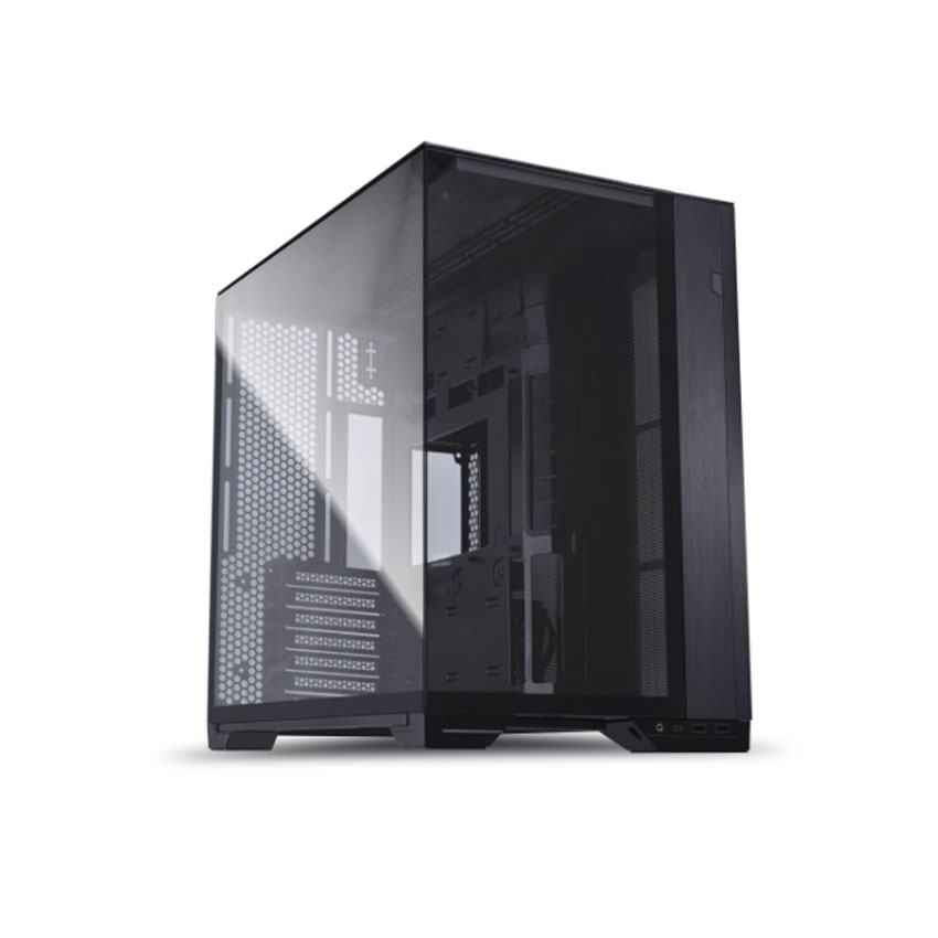 Vỏ case Lian Li O11 VISION Compact - Black (ATX/Mid Tower/Màu Đen)