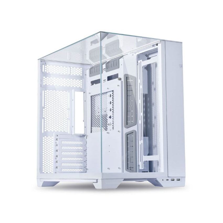 Vỏ case Lian Li O11 VISION Compact - White (ATX/Mid Tower/Màu Trắng)