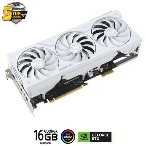 Card màn hình Asus TUF RTX 4070 Ti SUPER-16G-BTF WHITE