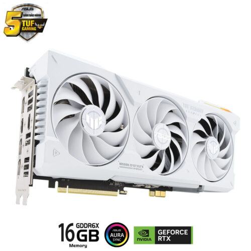Card màn hình Asus TUF RTX 4070 Ti SUPER-16G-BTF WHITE